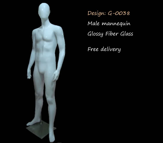 Glossy mannequin 