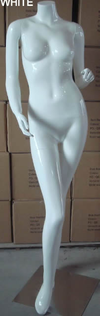 Mannequin Female White Color Headless C-8RP