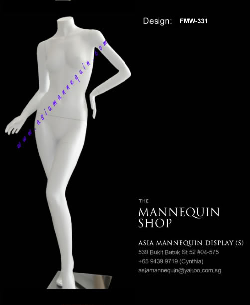 Mannequin Female White Color FMW-331