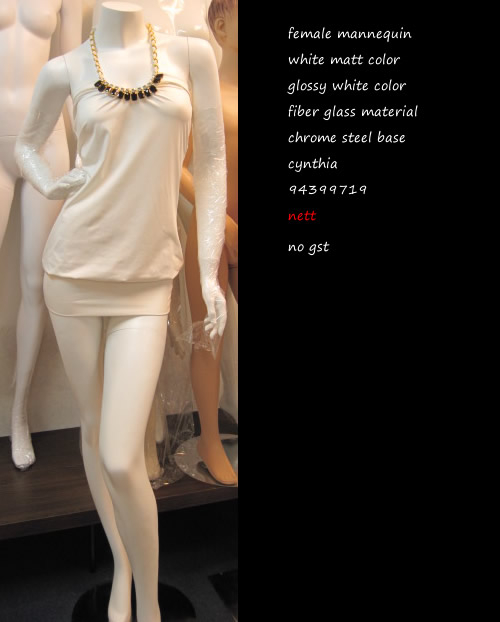 Mannequin Female white Color FM-33 