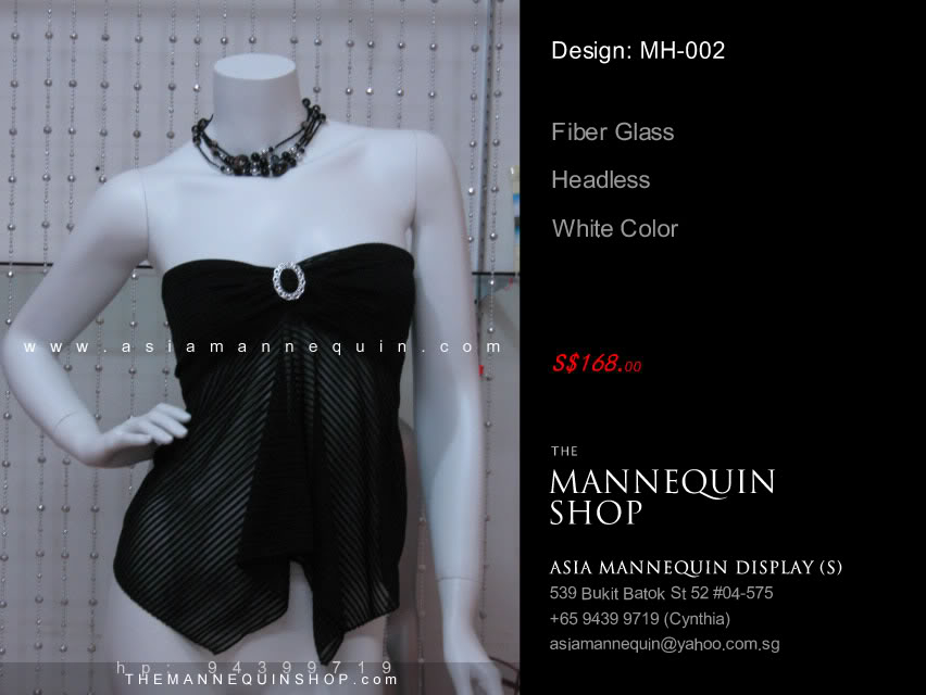 Mannequin Female White Color Headless FW-002