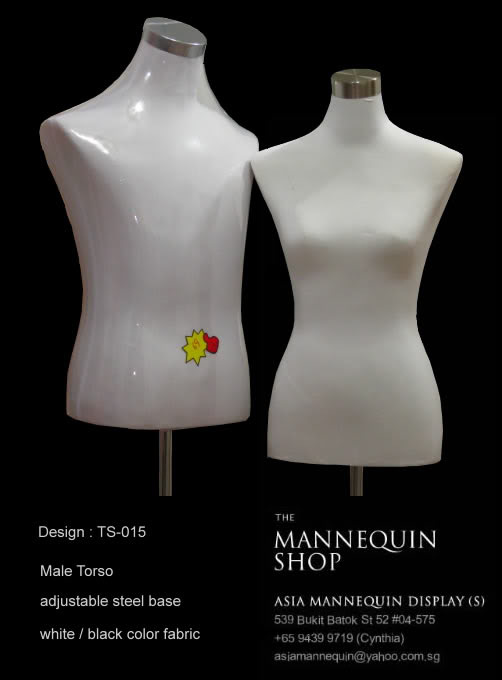 Torso Steel base White color TW-015