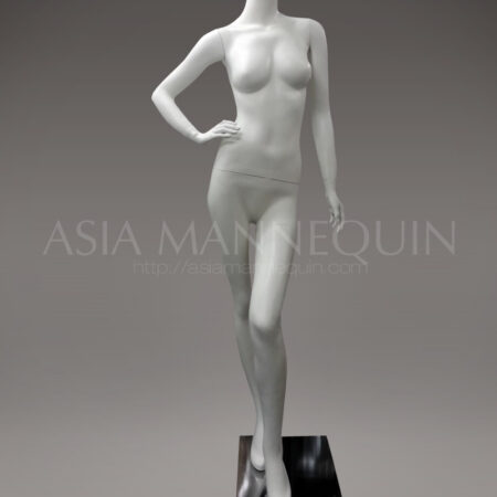 MFWF005M Fiberglass Matte White Female Mannequin