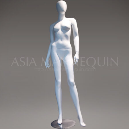 MFWF007 Fiberglass Matte White Female Mannequin