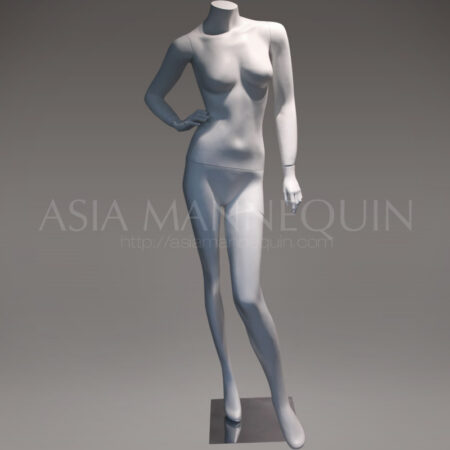 MFWF008 Fiberglass Matte White Female Mannequin