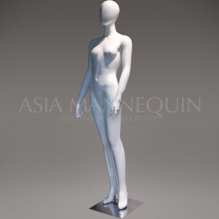 MFWF010 Fiberglass Matte White Female Mannequin