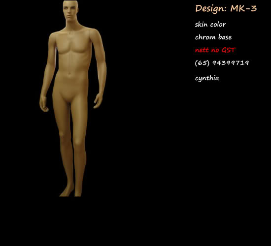 Mannequin Male Skin Color mk3