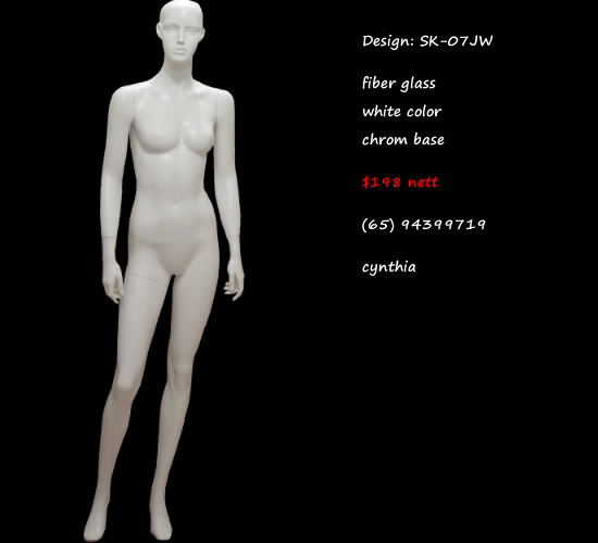 Mannequin female white Color sk-07JW