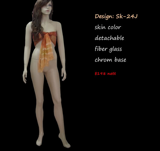 Mannequin Female Skin Colorsk-24J